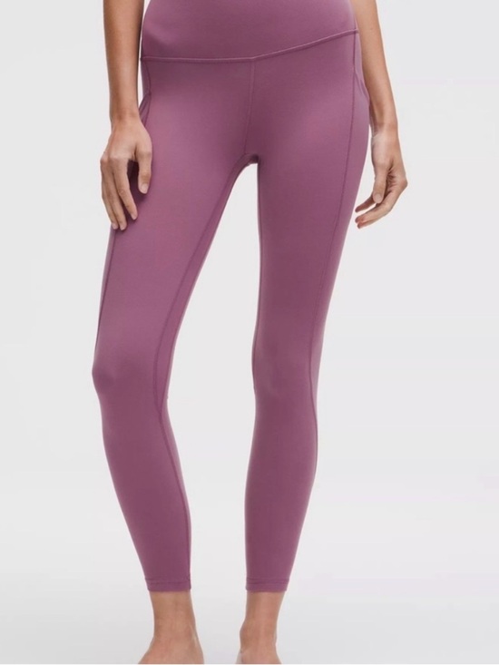 lululemon athletica Pants - Lululemon Athletica Women’s Leggings Align HR High Rise 25"Pockets Mystic purple